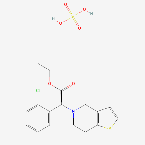 (S)-Ethyl 2-(2-chlorophenyl)-2-(6,7-dihydrothieno[3,2-c]pyridin-5(4H)-yl)acetate