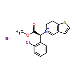 (S)-5-(1-(2-Chlorophenyl)-2-methoxy-2-oxoethyl)-6,7-dihydrothieno[3,2-c]pyridin-5-ium bromide