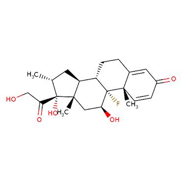 9-Fluoro-11β,17,21-trihydroxy-16α-methylpregna-1,4-diene-3,20-dione