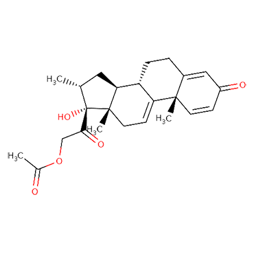 17,21-Dihydroxy-16α-methylpregna-1,4,9(11)-triene-3,20-dione 21-Acetate