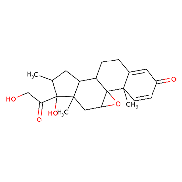 9,11α-Epoxy-17,21-dihydroxy-16α-methylpregna-1,4-diene-3,20-dione