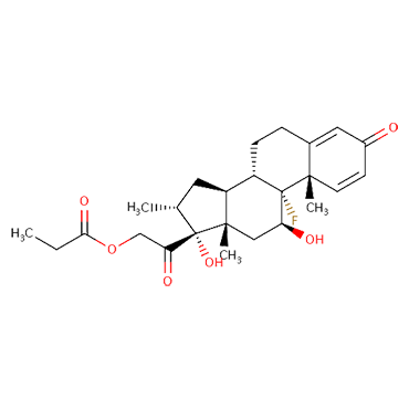 (11β,16α)-9-Fluoro-11,17-dihydroxy-16-methyl-21-(1-oxopropoxy)-pregna-1,4-diene-3,20-dione