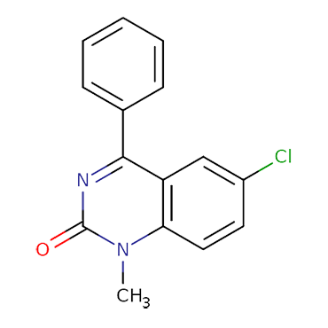 6-Chloro-1-methyl-4-phenylquinazolin- 2(1H)-one