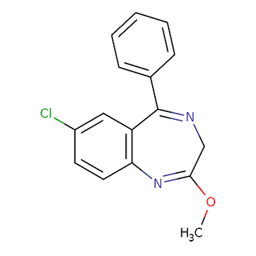 7-Chloro-2-methoxy-5-phenyl-3H-1,4-benzodiazepine