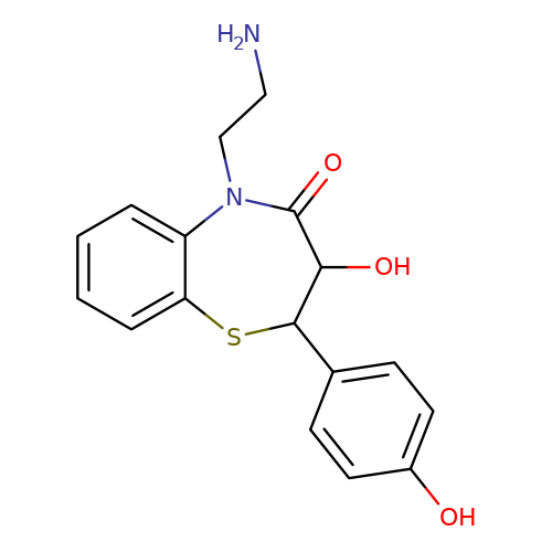 (2S,3S)-5-[2-(Amino)ethyl]-2-(4-hydroxyphenyl)-4-oxo-2,3,4,5-tetrahydro-1,5-benzothiazepin-3-ol hydrochloride