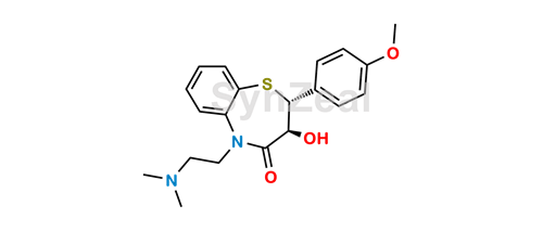 (2R,3S)-5-[2-(Dimethylamino)ethyl]-2-(4-methoxyphenyl)-4-oxo-2,3,4,5-tetrahydro-1,5-benzothiazepin-3-ol