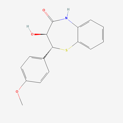 (2R,3S)-2-(4-Methoxyphenyl)-4-oxo-2,3,4,5-tetrahydro-1,5-benzothiazepin-3-ol