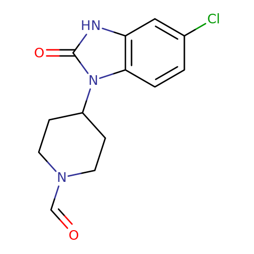 4-(5-Chloro-2-oxo-2,3-dihydro-1H-benzimidazol-1-yl)-1-formylpiperidine