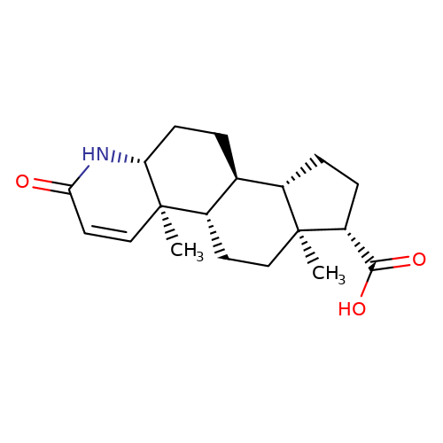 3-Oxo-4-aza-5α-androst-1-ene-17β-carboxylic acid