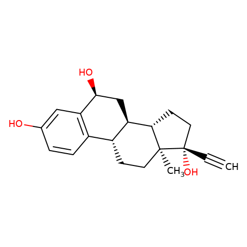 19-Nor-17α-pregna-1,3,5(10)-trien-20-yne-3,6α,17-triol