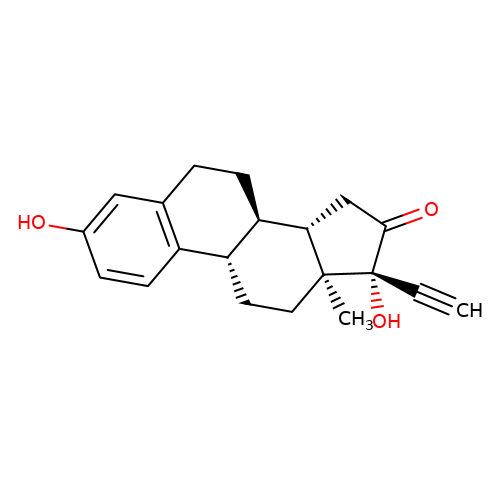 3,17-Dihydroxy-19-nor-17α-pregna-1,3,5(10)-trien-20-yn-16-one