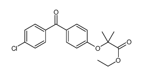 Ethyl 2-[4-(4-chlorobenzoyl)phenoxy]-2-methylpropanoate