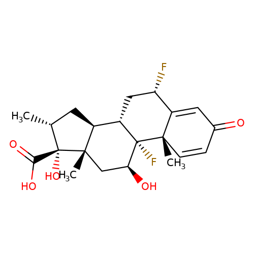 6α,9-Difluoro-11β,17a-dihydroxy-16α-methyl-3-oxo-androsta-1,4-diene-17β-carboxylic acid