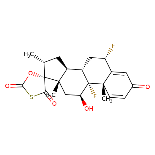 (6α,11β,16α,17α)-6,9-Difluoro-11-hydroxy-16-methyl-spiro[androsta-1,4-diene-17,5'-[1,3]oxathiolane]-2',3,4'-trione