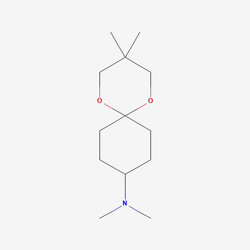 N,N,3,3-Tetramethyl-1,5-dioxaspiro[5.5]undecan-9-amine hydrochloride