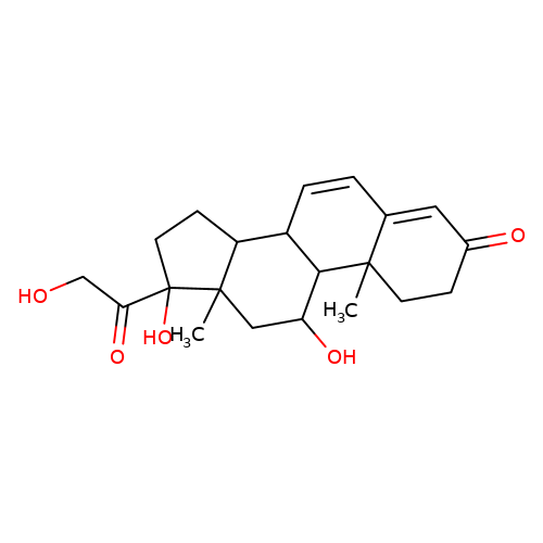 11β,17,21-Trihydroxypregna-4,6-diene-3,20-dione