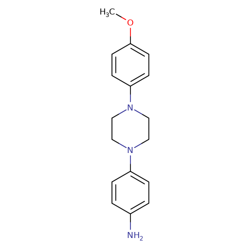 4-[4-(4-Methyloxy-phenyl)-piperazin-1-yl]-phenylamine