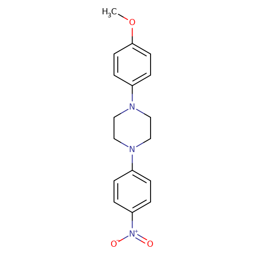 1-(4-Methoxyphenyl)-4-(4-nitrophenyl)piperazine