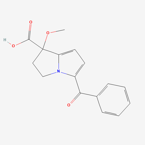 (1RS)-5-Benzoyl-1-methoxy-2,3-dihydro-1H-pyrrolizine-1-carboxylic acid sodium salt