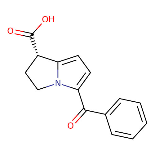 (1S)-5-Benzoyl-2,3-dihydro-1H-pyrrolizine-1-carboxylic Acid