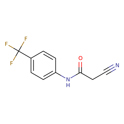 2-Cyano-N-[4-(trifluoromethyl)phenyl]acetamide