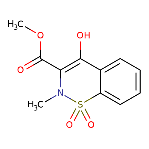 Methyl 4-Hydroxy-2-methyl-2H-1,2-benzothiazine-3-carboxylate 1,1-Dioxide