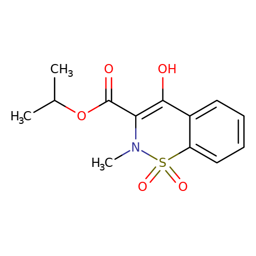 1-Methylethyl 4-hydroxy-2-methyl-2H-1,2-benzothiazine-3-carboxylate 1,1-dioxide