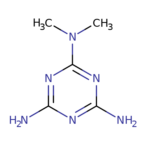 2,4-Diamino-6-dimethylamino-1,3,5-triazine