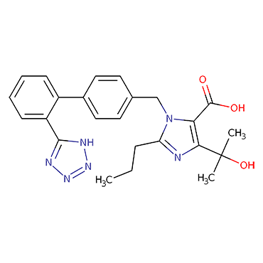 1-((2'-(1H-Tetrazol-5-yl)-[1,1'-biphenyl]-4-yl)methyl)-4-(2-hydroxypropan-2-yl)-2-propyl-1H-imidazole-5-carboxylic acid