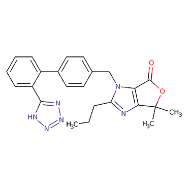 1-((2'-(1H-Tetrazol-5-yl)-[1,1'-biphenyl]-4-yl)methyl)-4,4-dimethyl-2-propyl-1H-furo[3,4-d]imidazol-6(4H)-one