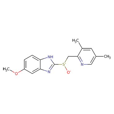 2-[((3,5-Dimethylpyridin-2-yl)methyl)sulfinyl]-5-methoxy-1H-benzo[d]imidazole