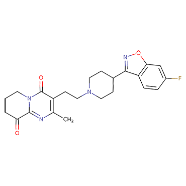 3-[2-(4-(6-Fluorobenzo[d]isoxazol-3-yl)piperidin-1-yl)ethyl]-2-methyl-7,8-dihydro-4H-pyrido[1,2-a]pyrimidine-4,9(6H)-dione