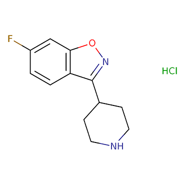 6-Fluoro-3-(piperidin-4-yl)benzo[d]isoxazole hydrochloride