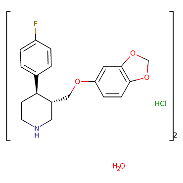 (3S,4R)-3-[(1,3-Benzodioxol-5-yloxy)methyl]-4-(4-fluorophenyl)piperidine hydrochloride [Paroxetine Hydrochloride]