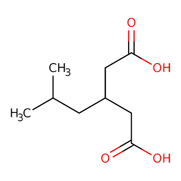 3-Isobutylpentanedioic acid