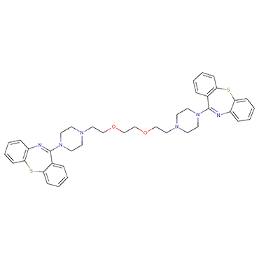 1,2-Bis(2-(4-(dibenzo[b,f][1,4]thiazepin-11-yl)piperazin-1-yl)ethoxy)ethane