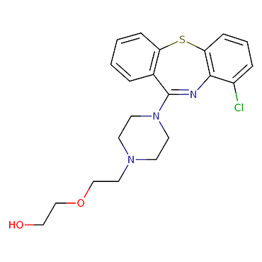 2-(2-(4-(9-Chlorodibenzo[b,f][1,4]thiazepin-11-yl)piperazin-1-yl)ethoxy)ethanol