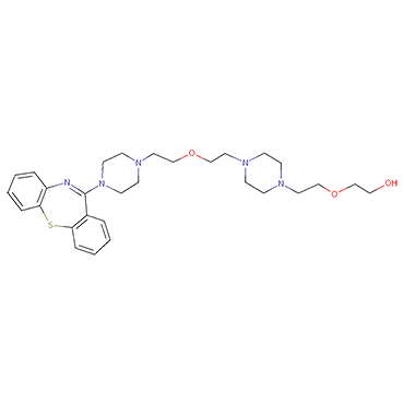 2-(2-(4-(2-(2-(4-(Dibenzo[b,f][1,4]thiazepin-11-yl)piperazin-1-yl)ethoxy)ethyl)piperazin-1-yl)ethoxy)ethanol