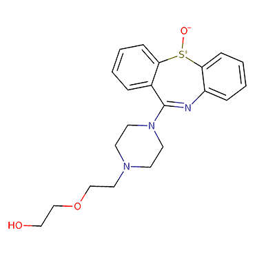 11-(4-(2-(2-Hydroxyethoxy)ethyl)piperazin-1-yl)dibenzo[b,f][1,4]thiazepine 5-oxide