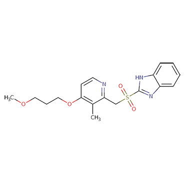 2-[(4-(3-Methoxypropoxy)-3-methylpyridin-2-yl)methylsulfonyl]-1H-benzo[d]imidazole