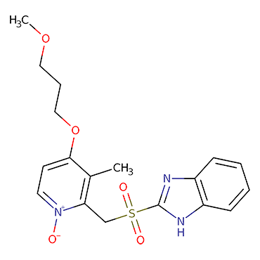 2-[(4-(3-Methoxypropoxy)-3-methyl-1-oxido-2-pyridinyl)methylsulfonyl]-1H-benzo[d]imidazole