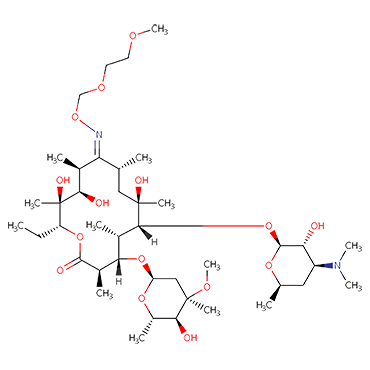 Erythromycin 9-(Z)-[O-[(2-Methoxyethoxy)methyl]-oxime]