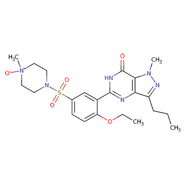 4-((4-Ethoxy-3-(1-methyl-7-oxo-3-propyl-6,7-dihydro-1H-pyrazolo[4,3-d]pyrimidin-5-yl)phenyl)sulfonyl)-1-methylpiperazine 1-oxide