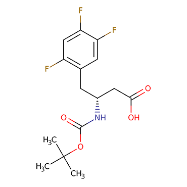 (R)-3-((Tert-butoxycarbonyl)amino)-4-(2,4,5-trifluorophenyl)butanoic acid