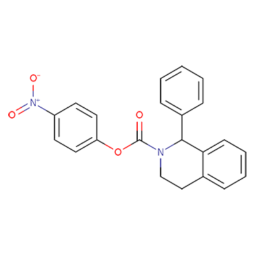 (S)-4-Nitrophenyl 1-Phenyl-3,4-dihydroisoquinoline-2(1H)-carboxylate