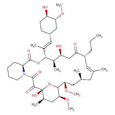 [3S-[3R*[E(1S*,3S*,4S*)],4S*,5R*,8S*,9E,12R*,14R*,15S*,16R*,18S*,19S*,26aR*]]-5,6,8,11,12,13,14,15,16,17,18,19,24,25,26,26a-hexadecahydro-5,19-dihydroxy-3-[2-(4-hydroxy-3-methoxycyclohexyl)-1-methylethenyl]-14,16-dimethoxy-4,10,12,18-tetramethyl-8-propyl-15,19-Epoxy-3H-pyrido[2,1-c][1,4]oxaazacyclotricosine-1,7,20,21(4H,23H)-tetrone