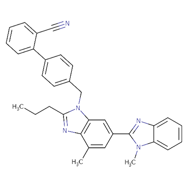 4'-[(1,4'-Dimethyl-2'-propyl[2,6'-bi-1H-benzimidazol]-1'-yl)methyl]-[1,1'-biphenyl]-2-carbonitrile