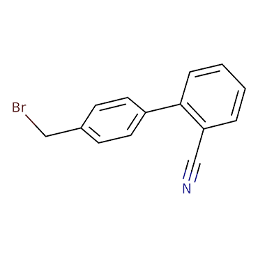 4-(Bromomethyl)-[1,1-biphenyl]-2-carbonitrile