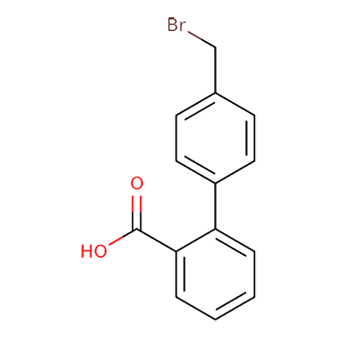 4'-Bromomethyl biphenyl-2-carboxylic acid