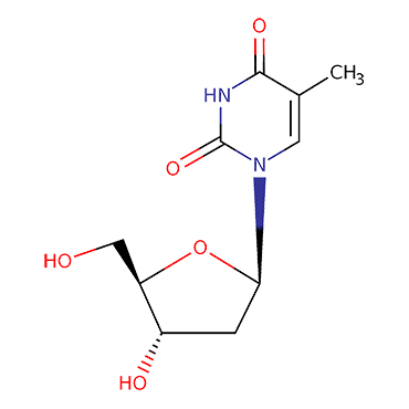 1-(2-Deoxy-β-D-ribofuranosyl)-5-methyluracil